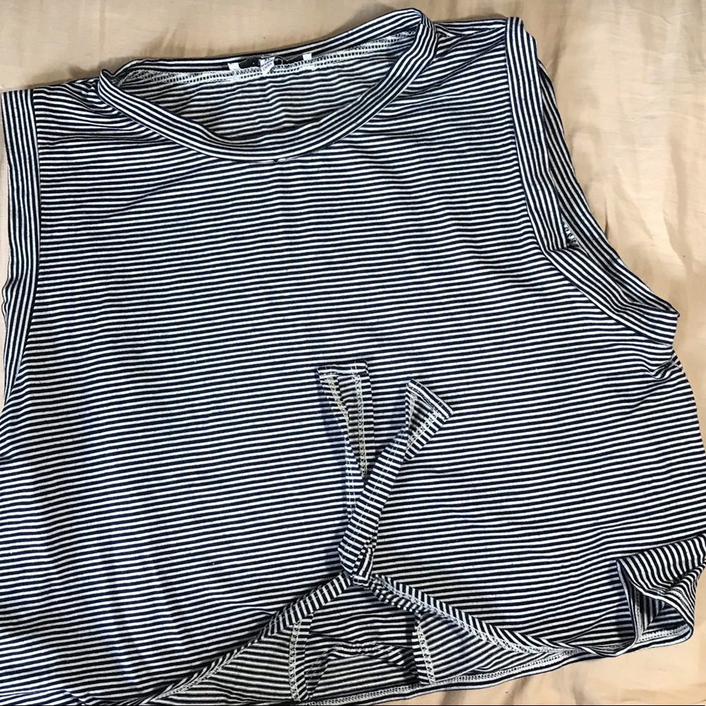 Stripped tank top